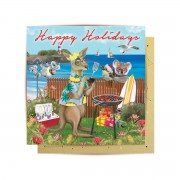 Christmas Mini Greeting Card | Festive Happy Holidays